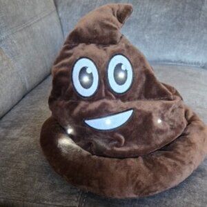 Light Up Poop Emoji Hat
